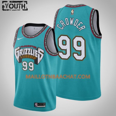 Maillot NBA Memphis Grizzlies Jae Crowder 99 Nike 25th Season Hardwood Classics Swingman - Enfant Maillot NBA Memphis Grizzlies Jae Crowder 99 Nike 25th Season Hardwood Classics Swingman - Enfant